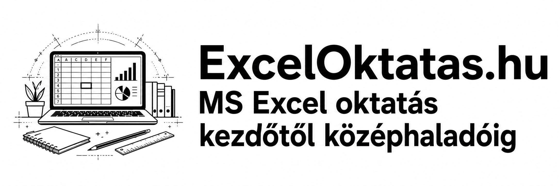 ExcelOktatas.hu logó és oktatási hangulat